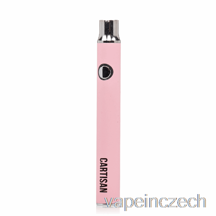 Cartisan Button Vv 350 510 Battery Pink Vape Bez Nikotinu